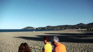 Central Beach Argeles Sur Mer France [upl. by Atinehs]