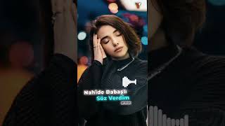 Nahide Babaşlı  Söz Verdim Remix Babashlı gitmicem [upl. by Raffaj921]