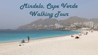 Mindelo Cape Verde Africa Walking Tour  Markets Art Beach Food and Music [upl. by Lara430]