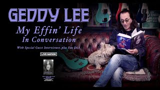 GEDDY LEE  MY EFFIN LIFE  Toronto 2023 [upl. by Lyns606]