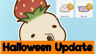 Halloween Update Boba Story Game Ghost Lid Bat Lid amp All New Boba Ingredients [upl. by Nodrog573]