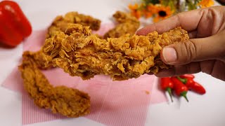 Crispy Fried Chicken Wings By Tasty food With Maria [upl. by Ocirled]