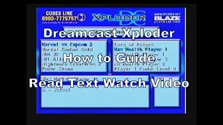 Using the Xploder on Marvel vs Capcom Two Unbeatable Cheating Special on the Dreamcast [upl. by Milka]