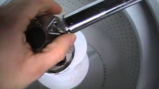 How To Fix A Wash Machine That Wont Spin Repair Agitator [upl. by Quartana]