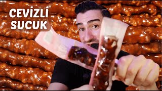 türkçe asmr Cevizli Sucuk Yedim 🤤 [upl. by Bale]