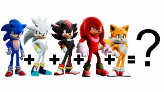 SONIC fusion Silver fusion Shadow fusion Knuckles fusion Tails  what will happen next [upl. by Shirleen]