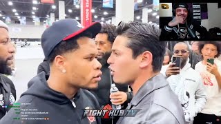 DJ Ghost Reacts To Ryan Garcia And Devin Haney Parking Lot Squabble [upl. by Sitof]