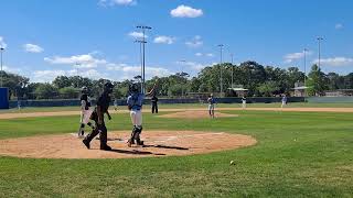 Yadiel Ramos base hit 13U 13yrs FCAA [upl. by Mulcahy]