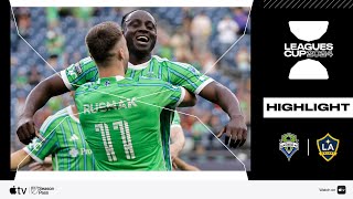 Seattle Sounders FC vs LA Galaxy  Leagues Cup  Match Highlights  August 8 2024 [upl. by Aikaz]