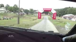 FIA ERC Barum Czech Rally Zlín  Onboard SS4 [upl. by Atikram]