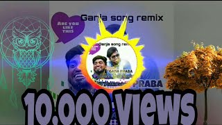 Ganja song remix tamil  Tamilremixsongs Gana Praba  by Online Tamil Remix [upl. by Adnolohs870]