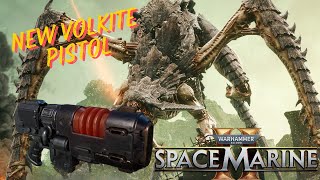 Space Marine 2 NeoVolkite Pistol 45 Update on Termination [upl. by Nosnehpets585]