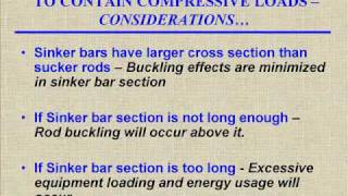 Minimizing Rod Buckling to Reduce Tubing Failures Using Sinker Bars [upl. by Atiker]