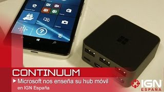 Microsoft Continuum para móviles Lumia [upl. by Nahtanhoj676]