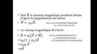 electrotechnique ch5 circutis magnetiques DC partie1 [upl. by Namhcan]