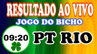 Resultado jogo do bicho ao vivo PPT RIO 0920 hrs 27112024 QUARTA FEIRA [upl. by Snowber]