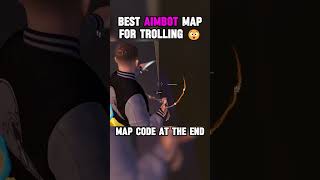 Aimbot map 🤯 fortnite fortnitetrolling fortnitefunny fortnitememes fy cheat fyp [upl. by Sheng]