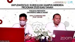 Implementasi Kurikulum Kampus Merdeka Program Studi Ilmu Tanah [upl. by Annauqal]