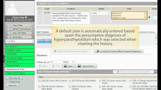 Hyperparathyroidism Charting Endocrinology  WRS Health EHR [upl. by Enairb]