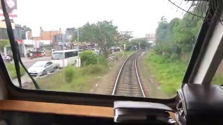 Class S9 arriving at Negombo station northbound CABRIDE [upl. by Eveam226]