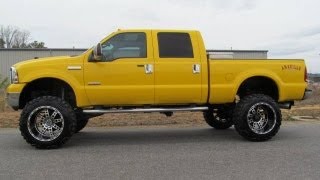 2006 Ford F350 Amarillo Diesel Lariat Lifted Truck For Sale [upl. by Delphine]