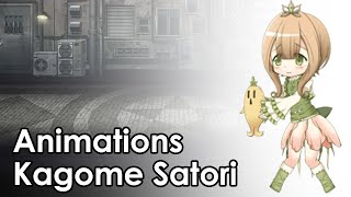 Kagome Satori  Battle Animations [upl. by Alhan314]