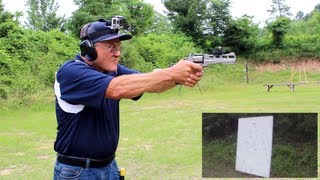 6 shots in 1 second with a Chiappa Rhino Revolver [upl. by Eisler]