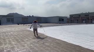 Roof Thermal Insulation Coating OEM Waterproof Reflective Paint [upl. by Yehudit]