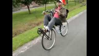 diy recumbentcruzbike [upl. by Nnaear609]