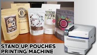 Digital Printing on Paper Pouches [upl. by Knorring]