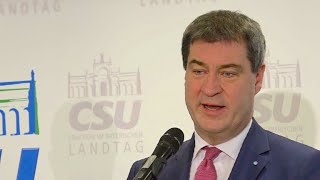 Seehofer und Söder sollen neues CSUSpitzenduo bilden [upl. by Ilowell]