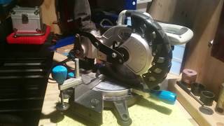 MAC ALLISTER COMPOUND MITRE CHOP SAW [upl. by Lucretia]