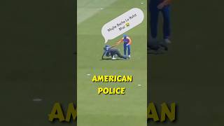 ICC T20 World Cup 2024 में Rohit Sharma के Fan के साथ American Police ने यह हरकत करी rohitsharma [upl. by Eneli]