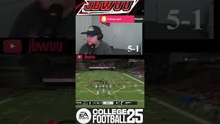 revamped passing has me throwing dots 😁 collegefootball25 ultimateteam viralshorts trending [upl. by Notslar]