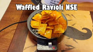 Waffled Chef Boyardee Beef Ravioli NSE [upl. by Idalina]