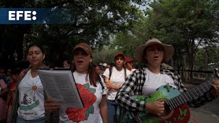 Habitantes de El Salvador conmemoran 42 años de masacre de civiles y desaparición de 150 niños [upl. by Blondell669]