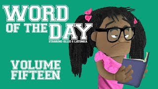 Fluffy Friends  Word of the Day Volume 15 [upl. by Damas]