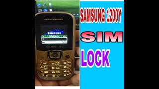 Samsung e1200y Sim Lock flash file samsung 1200y Sim Lock Remove [upl. by Letnuahs]