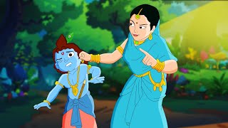 Krishna  Natkhat Kanhaiya  Cartoons for Kids in Hindi  Fun Kids Videos [upl. by Tildi]