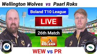 Boland T10 Live  SK vs OBI Live  27th Match  Stellenbosch Kings Vs Overberg Indwe Live  T10 Live [upl. by Down]