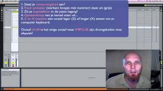Geen geluid in Impulse de drumcomputer van Ableton Live [upl. by Conrade]