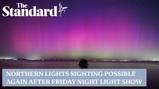 Northern Lights sightings possible again after Friday night light show [upl. by Calva]