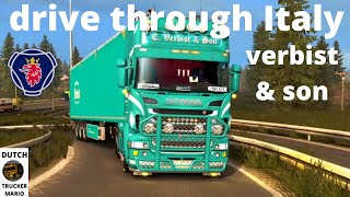 SCANIA RJL CVERBIST amp SON ets2 dutch trucker mario [upl. by Analle690]