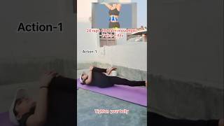 Core workout  tighten your belly trendingworkout coreworkout short [upl. by Danete]