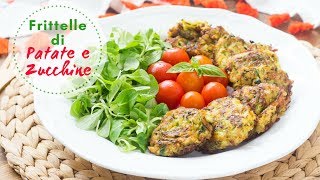 Frittelle di Zucchine e Patate  Ricetta Facile Veloce e Senza Farina  55Winston55 [upl. by Arlene994]