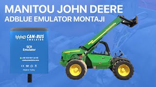 Manitou John Deere DPF iptali [upl. by Collie]