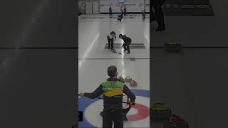 quotOoh this could workquot  Kris De Bont🇧🇪 🥌🇧🇪 curling [upl. by Brentt]