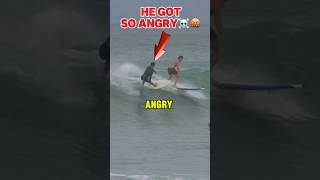 SURFER FIGHTS In HURRICANE🙏☠️ viral capcut capcutcaptions shortvideos surf beach viral [upl. by Yelik624]