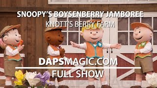 Snoopys Boysenberry Jamboree  Knotts Berry Farm 2018 [upl. by Odelinda]