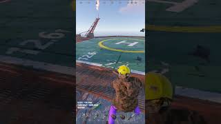 Unveiling the INSANE New Tug Boat META in Rust rust rustshorts tugboat helicopter [upl. by Yenrab991]